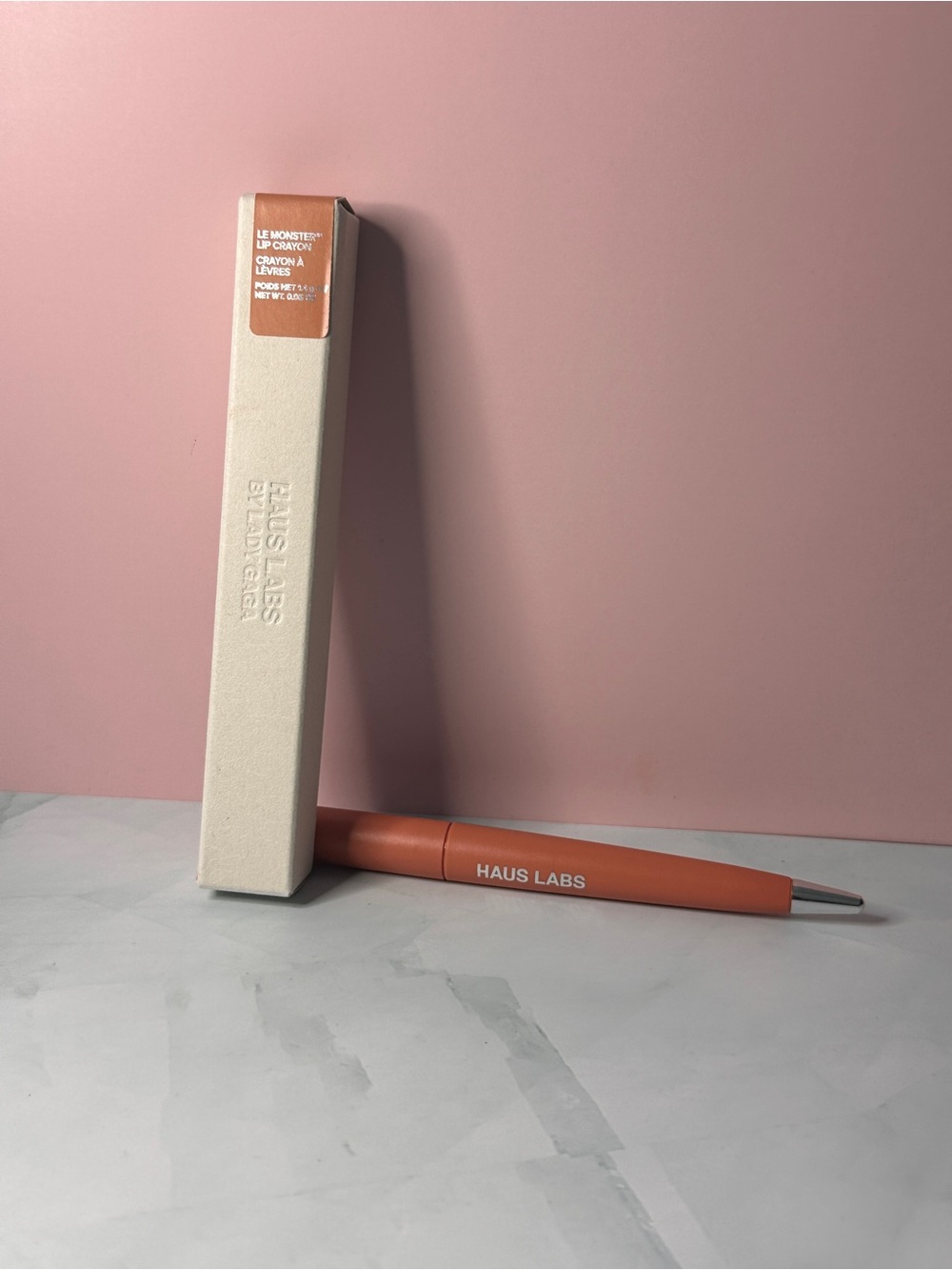 Haus Labs By Lady Gaga Coral-Tan Lip Crayon Decorative Accent